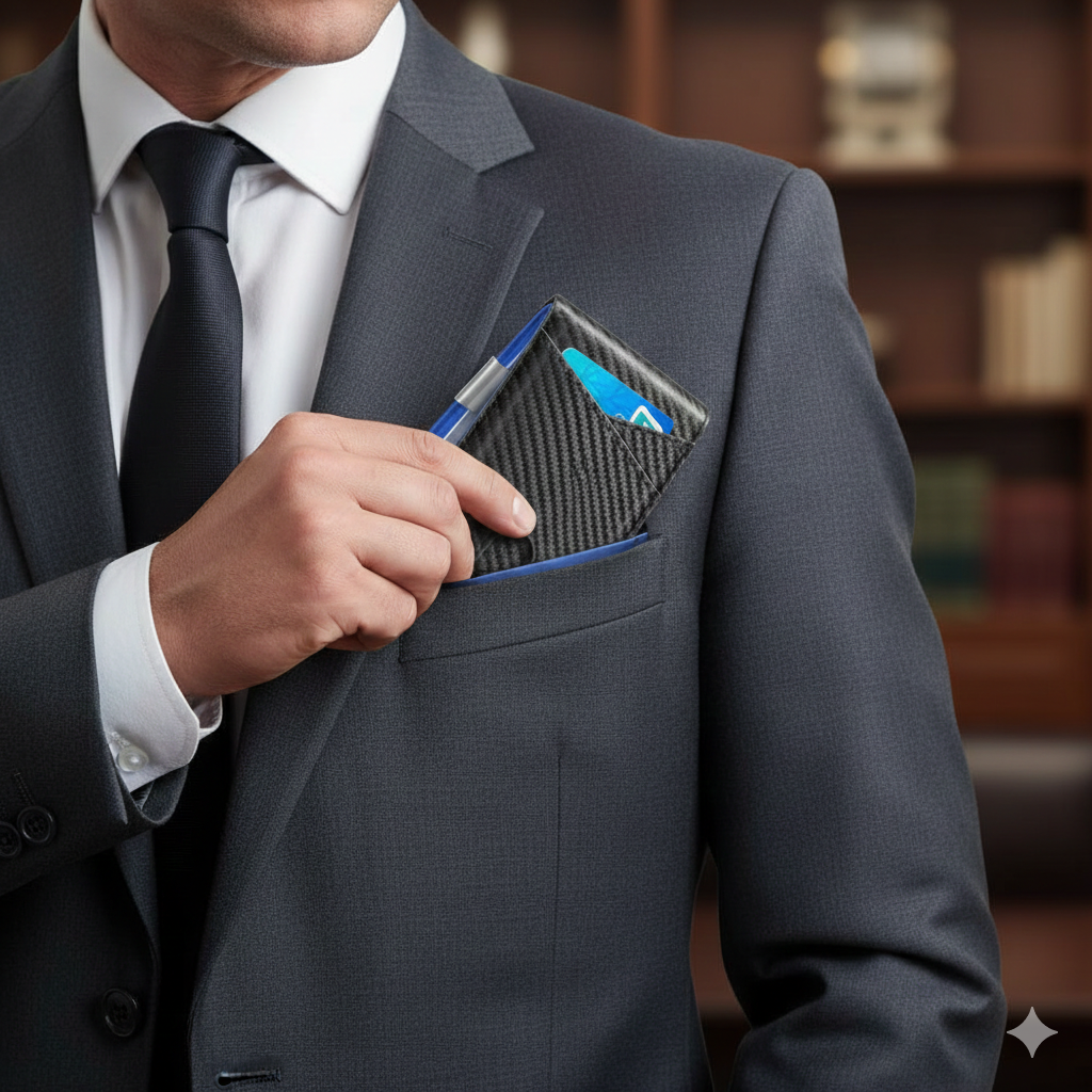 Porta Carte Carbon 2G Personalizzato