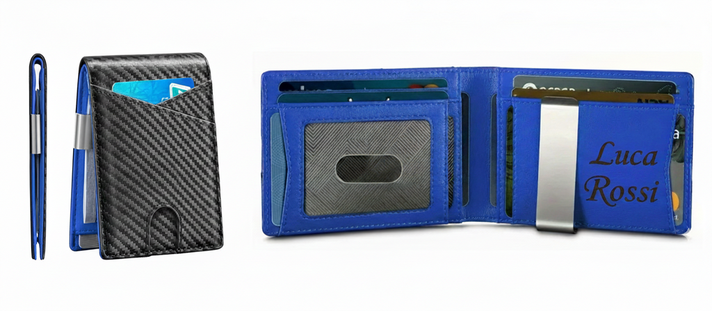 Porta Carte Carbon 2G Personalizzato